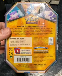 Pokemon TCG Galarian Slowbro V Forces Tin Brand New Sealed 820650808401 - Image 2