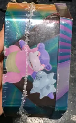 Pokemon TCG Galarian Slowbro V Forces Tin Brand New Sealed 820650808401 - Image 3