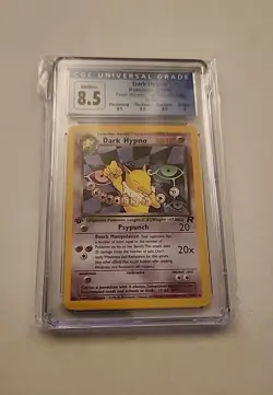 Dark Hypno 9/82 CGC 8.5 Pokemon 1st First Edition Holo Team Rocket 9/82 2000 - Image 1