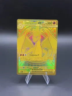Mega Charizard Y EX 294/217 Gold Hyper Rare, Ascended Heroes, Pokemon TCG (NM) - Image 1
