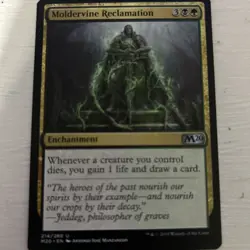 MOLDERVINE RECLAMATION 214 The List MTG Magic the Gathering MP - Image 1