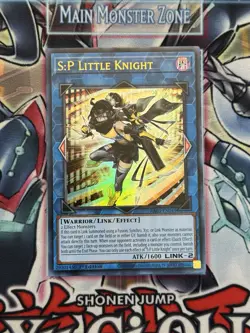 Yugioh! S:P Little Knight Ultra Rare Near Mint 1st Edition RA03-EN049 - Image 1