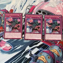 yugioh yummy redemption name rare 3x jush-en026 jush - Image 1