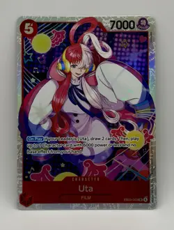 Uta EB03-003 SR | One Piece TCG: Heroines Edition English - Foil NM - Image 1