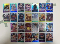 🌟One Piece Card Game TCG 53Cards (SEC/SR) Bulk Sales Pre-owned Japanese - Image 4