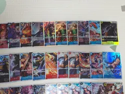 🌟One Piece Card Game TCG 74Cards SR Bulk Sales Pre-owned Lot Japanese - Image 3