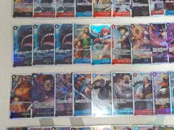 🌟One Piece Card Game TCG 74Cards SR Bulk Sales Pre-owned Lot Japanese - Image 4