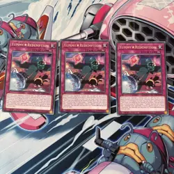 yugioh yummy redemption name rare 3x jush-en026 jush - Image 1