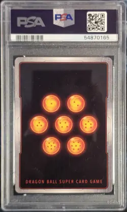 2019 DRAGON BALL SUPER CARD GAME SERIES 7 #BT7-030 SS2 TRUNKS, MEM/PAST PSA 9 - Image 2