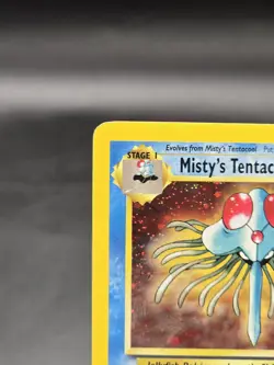 Pokemon TCG Misty's Tentacruel 10/132 (Swirl) Gyme Heroes Unlimited Holo Card - Image 2