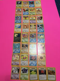 Lot Of 33 Pokemon Neo Revelation Cards- Vintage 2000 Wizards Of The Coast, NM-HP - Image 1