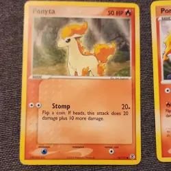 Pokemon TCG Ponyta Card Lot - 60/102, 76/112, 72/99, 94/130, 72/102, 5 Cards - Image 2
