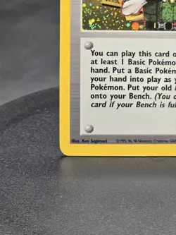Pokemon TCG Lt. Surge 17/132 (Swirl) Trainer Gym Heroes Unlimited Holo Rare Card - Image 4