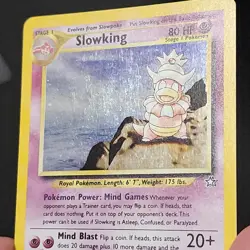 Slowking Neo Genesis Holo Rare Card 14/111 LP - Image 5