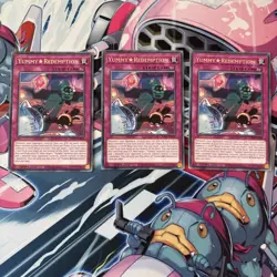 yugioh yummy redemption name rare 3x jush-en026 jush - Image 1