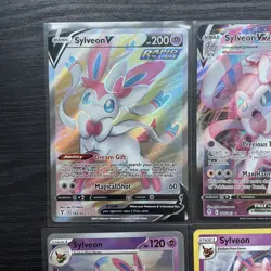 Pokemon bundle. Sylveon Bundle 8x cards. Sylveon v 183/203 sylveon vmax - Image 2
