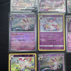 Pokemon bundle. Sylveon Bundle 8x cards. Sylveon v 183/203 sylveon vmax - Image 4