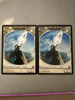 1x Cleric Token, English - Theros MTG - Image 1