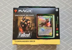 🔥🚀 MTG: Fallout Commander Deck - Scrappy Survivors Factory Sealed - Image 1