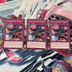 yugioh yummy redemption name rare 3x jush-en026 jush - Image 1