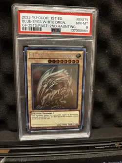 Yu-Gi-Oh! Blue-Eyes White Dragon Ghost Rare GFP2-EN175 1st Ed Konami - Image 1