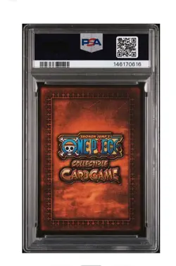 2005 SHONEN JUMP'S LUFFY VINTAGE ONE PIECE THE QUEST BEGINS FOIL CH47 PSA 8 - Image 2