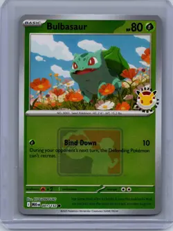Bulbasaur (Pokemon Day 2026) Common Miscellaneous Cards & Products 001/132 LP - Image 1