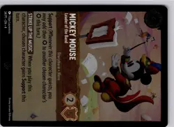Disney Lorcana Mickey Mouse Leader of the Band Promo Card 34/P1 Trading Card - Image 5