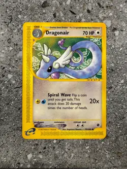 Pokemon TCG Cards Dragonair 75/165 Expedition Uncommon NM - Image 1