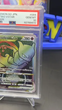 PSA 10 Pokemon Go Mewtwo VSTAR Card 084/071 Hyper Rare Japanese Edition - Image 4