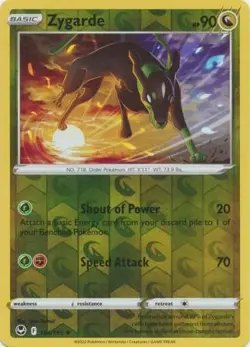 Zygarde 134/195 Reverse Holo | Silver Tempest | Pokemon Card - Image 1
