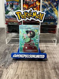 Erika's Hospitality 174/181 Team Up Full Art Ultra Rare Holo Pokemon Card - Image 1