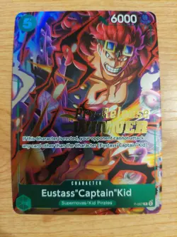 Eustass "Captain" Kid (Winner) - P-067 (One Piece Promotional Cards) - NM - Image 1