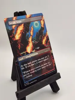 Foil Steam Vents Land (1 Borderless 0348, 1 R 0267) MTG Lorwyn Eclipsed WOTC - Image 4