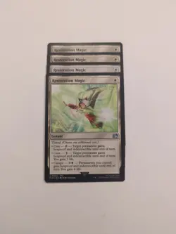 (4) Restoration Magic *PLAYSET* Final Fantasy Regular NM MTG - Image 1