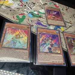 YUGIOH: Magician Girl Set - Kiwi Chocolate Apple Lemon Berry MVP1 Secret 1st NM - Image 3