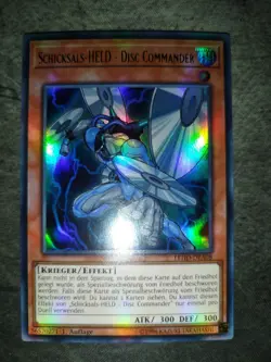 Yu-GI-OH Schicksalsheld Disc Commander - Ultra Rare LEHD 1. Auflage Near Mint - Image 1