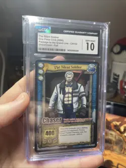 Vintage One Piece TCG CHASER Holo! 2006 CCG, CGC 10, Passage To The Grand Line - Image 2