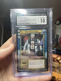 Vintage One Piece TCG CHASER Holo! 2006 CCG, CGC 10, Passage To The Grand Line - Image 3