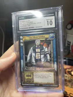 Vintage One Piece TCG CHASER Holo! 2006 CCG, CGC 10, Passage To The Grand Line - Image 4