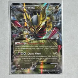Pokemon Giratina-EX 57/98 Ultra Rare EX Holo XY Ancient Origins Card - Image 1