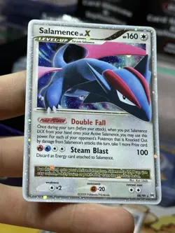 Salamence LV.X 98/99 Arceus 2009 Holo Rare Pokemon Card TCG - Image 3