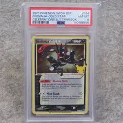 Greninja Star SWSH144 SWSH: Sword & Shield Promo Cards Holo - PSA 8 - Image 1