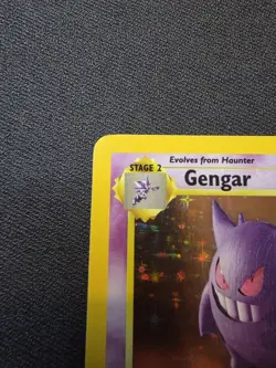 Pokemon Gengar TCG Fossil Holo Card 5/62 Unlimited Holo Rare - Image 3