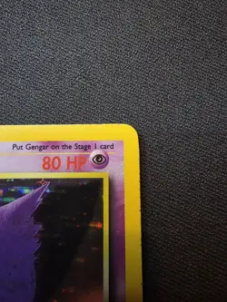 Pokemon Gengar TCG Fossil Holo Card 5/62 Unlimited Holo Rare - Image 4
