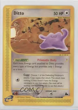 Ditto Pokemon e-Card Series Skyridge #51 2003 - Image 1
