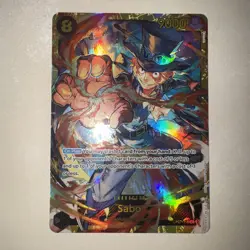 One Piece TCG OP07-118 SEC Sabo Card Game CCG English - Image 1
