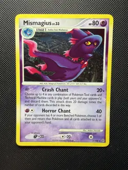 Mint/NM Mismagius 7/100 Stormfront Holo Rare Pokemon Card - Image 2