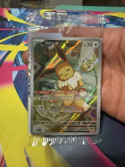*ACTUALLY SEALED* Pokemon Eevee #173 Holo SV: Scarlet & Violet Promo Cards NM - Image 1