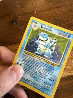 Original Pokemon Blastoise Card - Holo Base Set - Rare - USA Release - 2/102 - Image 4